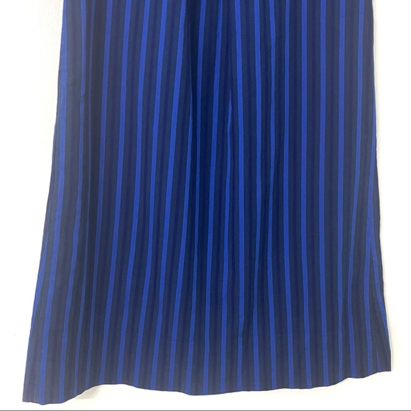 HD in Paris Cerulean Stripe Shift Dress Size: 00 - Picture 6 of 12